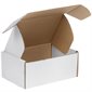 9 x 6 1/4 x 3" White Deluxe Literature Mailers