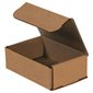 6 1/2 x 4 7/8 x 2 5/8" Kraft Corrugated Mailers