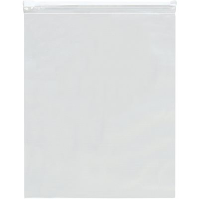22 x 22" - 3 Mil Slide-Seal Reclosable Poly Bags