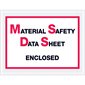 6 1/2 x 5" "Material Safety Data Sheet Enclosed" Envelopes
