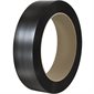 1/2" x .017 x 9000' Black 16 x 6" Core Hand Grade Polypropylene Strapping - Embossed