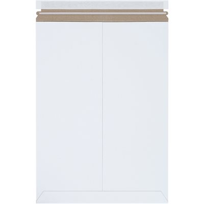 13 x 18" White Self-Seal Flat Mailers