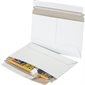 9 x 6" White Side Loading Flat Mailers