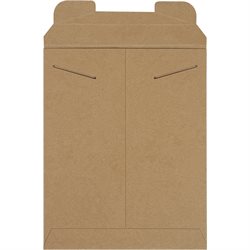 9 3/4 x 12 1/4" Kraft Flat Mailers