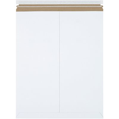 17 x 21" White Self-Seal Flat Mailers