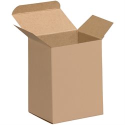 3 x 2 x 5" Kraft Reverse Tuck Folding Cartons