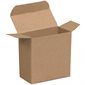 1 7/16 x 13/16 x 1 7/16" Kraft Reverse Tuck Folding Cartons