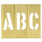 1" Letter/Number Brass Stencils