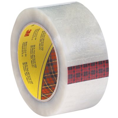 2" x 55 yds. Clear 3M 355 Carton Sealing Tape