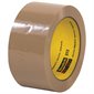 2" x 55 yds. Tan 3M 372 Carton Sealing Tape