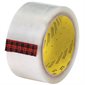 2" x 55 yds. Clear 3M 372 Carton Sealing Tape