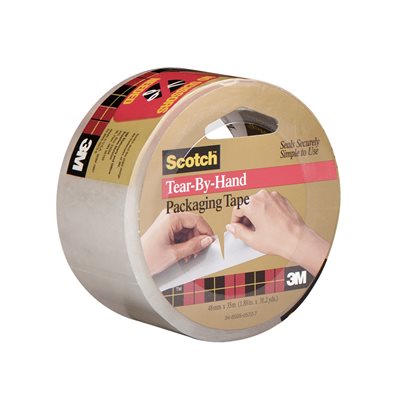 2" x 38 yds. Clear 3M 3842 Carton Sealing Tape