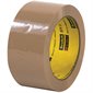 2" x 110 yds. Tan 3M 371 Carton Sealing Tape