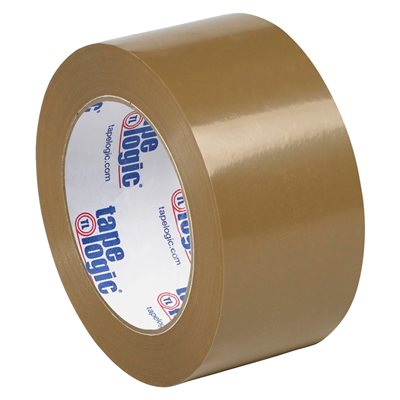 2" x 110 yds. Tan (6 Pack) Tape Logic® #50 Natural Rubber Tape