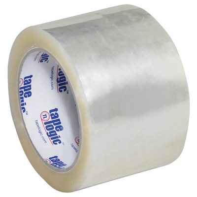 3" x 55 yds. Clear (6 Pack) Tape Logic® #1000 Economy Tape