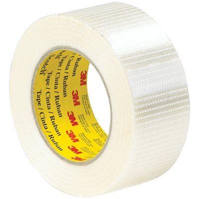 2" x 55 yds. (3 Pack) 3M 8959 Bi-Directional Strapping Tape