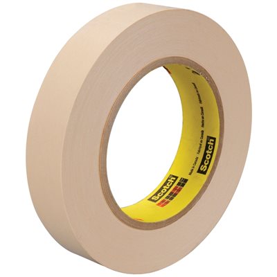 1" x 60 yds. (6 Pack) 3M 250 Flatback Tape