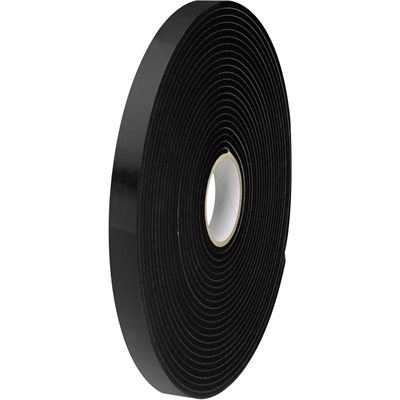 1/2" x 36 yds. (1/16" Black) (2 Pack) Tape Logic® Double Sided Foam Tape