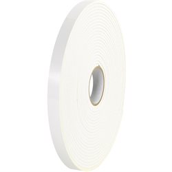 1" x 36 yds. (1/16" White) (2 Pack) Tape Logic® Double Sided Foam Tape