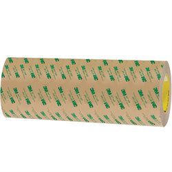 12" x 60 yds. (1 Pack) 3M 467MP Adhesive Transfer Tape Hand Rolls