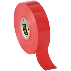 3/4" x 66' Red (10 Pack) 3M 35 Electrical Tape