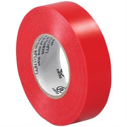 3/4" x 20 yds. Red (10 Pack) Electrical Tape
