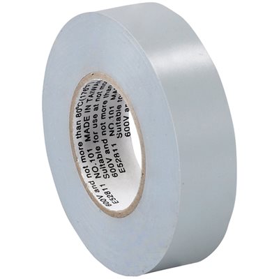 3/4" x 20 yds. Gray Electrical Tape