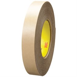 1" x 60 yds. 3M 9485PC Adhesive Transfer Tape Hand Rolls