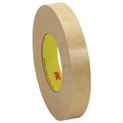 1" x 120 yds. (6 Pack) 3M 9498 Adhesive Transfer Tape Hand Rolls