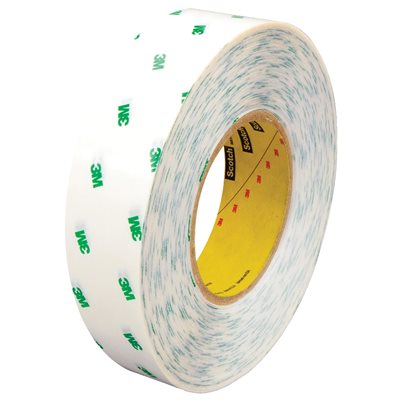 1" x 60 yds. 3M 966 Adhesive Transfer Tape Hand Rolls