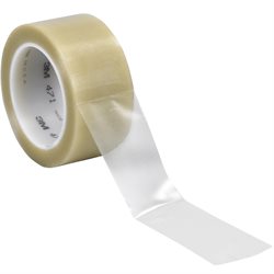 2" x 36 yds. Clear (3 Pack) 3M 471 Vinyl Tape