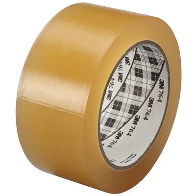 2" x 36 yds. Clear (6 Pack) 3M 764 Vinyl Tape