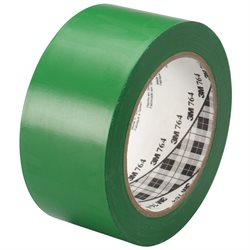 2" x 36 yds. Green 3M 764 Vinyl Tape