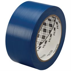 2" x 36 yds. Blue (6 Pack) 3M 764 Vinyl Tape