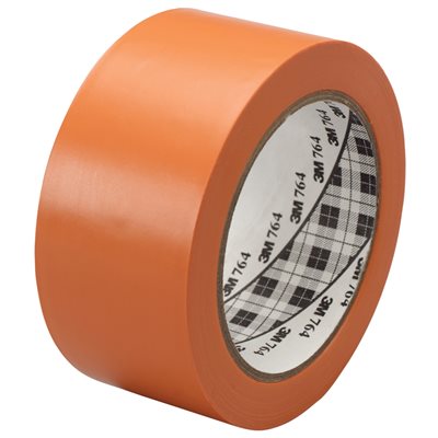 2" x 36 yds. Orange (6 Pack) 3M 764 Vinyl Tape