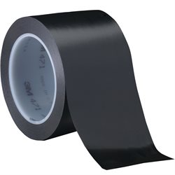 3" x 36 yds. Black 3M 471 Vinyl Tape