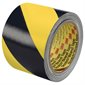 3" x 36 yds. (2 Pack) Black/Yellow 3M 5702 Striped Vinyl Tape