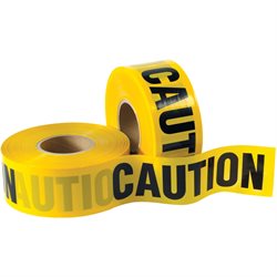 3" x 1000' - Barricade Tape "Caution"
