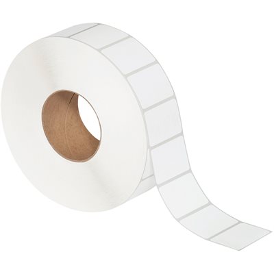 2 1/4 x 1 1/2" White Thermal Transfer Labels