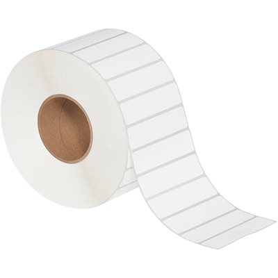 4 x 1" White Thermal Transfer Labels