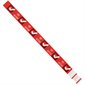 3/4 x 10" Red "Age Verified" Tyvek® Wristbands