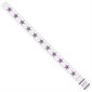 3/4 x 10" Purple Stars Tyvek® Wristbands